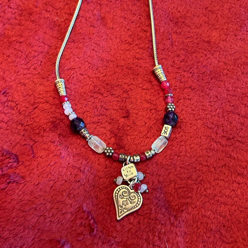 Brighton “Follow Your Heart“ silver plated Necklace